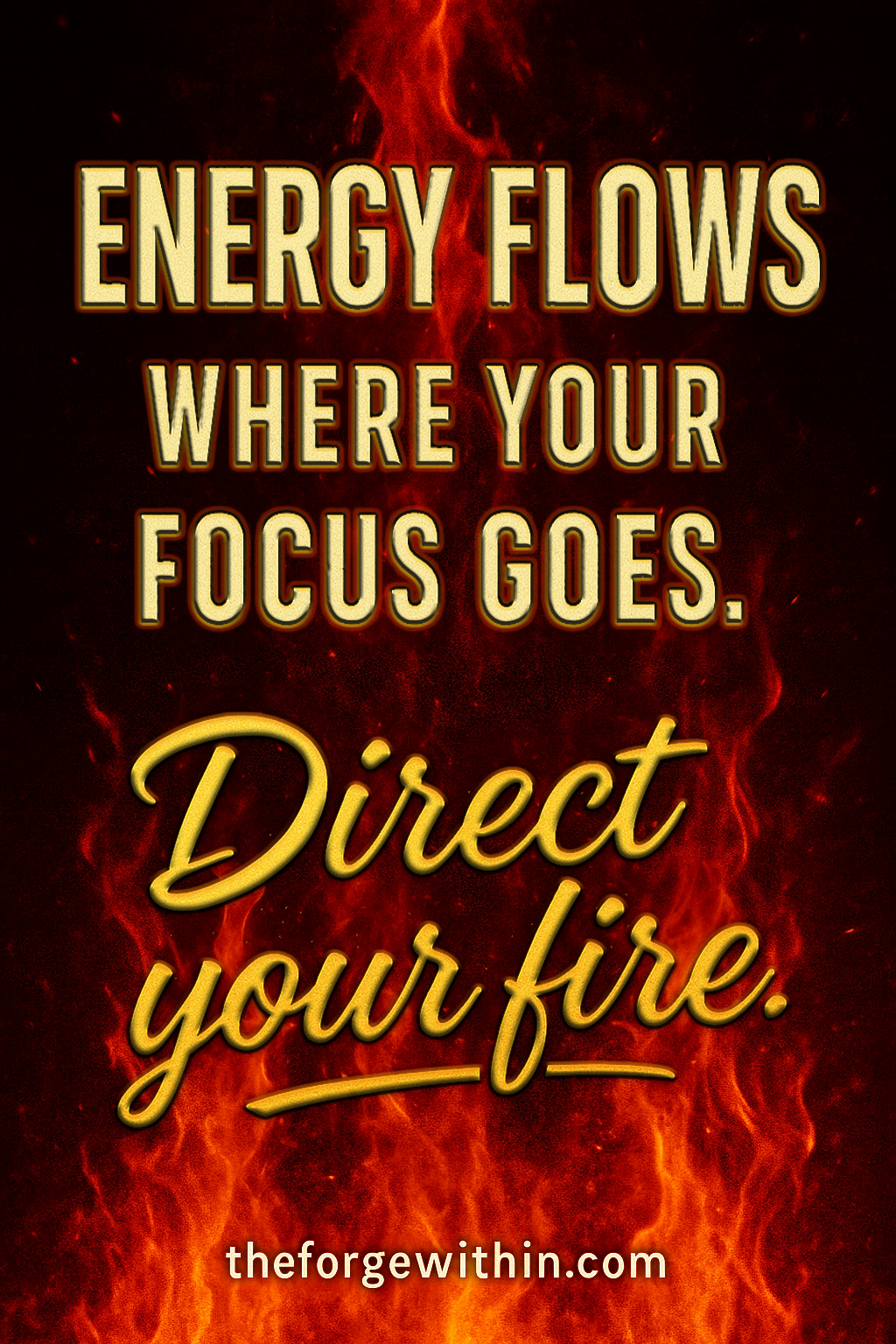 Energy Goes To Focus